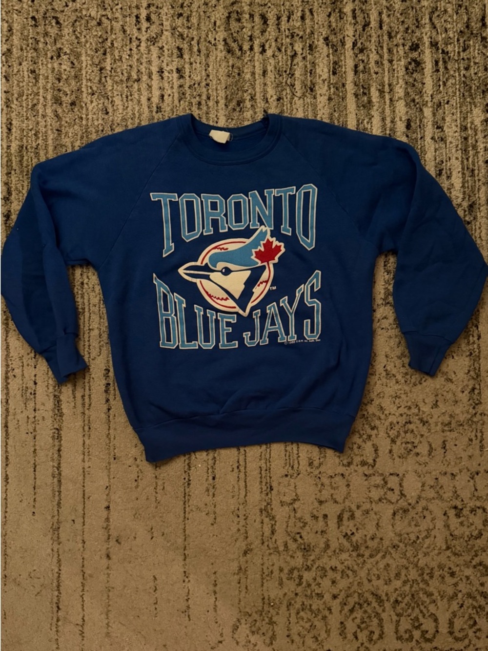 Vintage 80s Toronto Blue Jays Crewneck Sweatshirt. Men’s XS Women’s S/M.